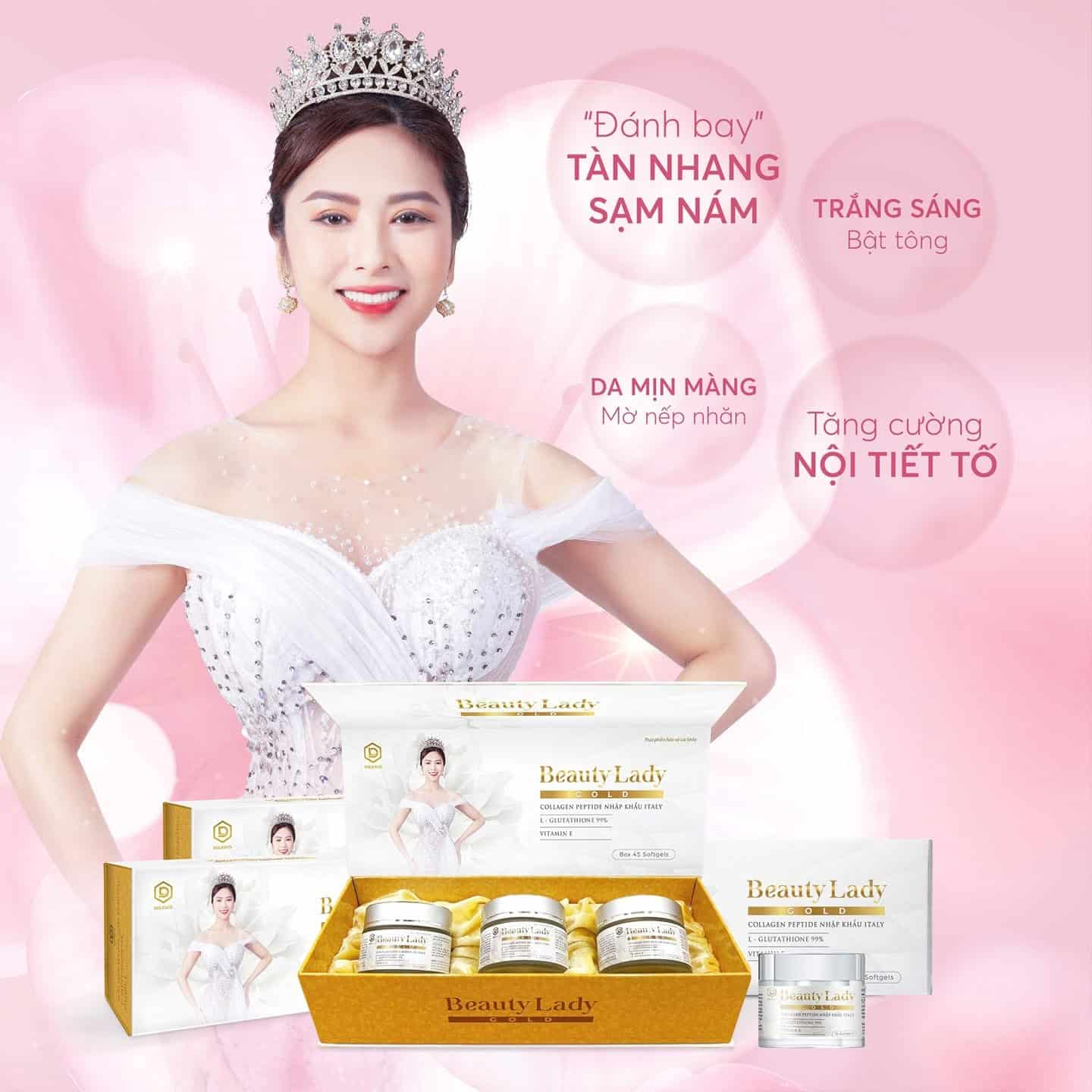 BEAUTY LADY GOLD 1 Viên uống đẹp da BEAUTY LADY GOLD là gì?