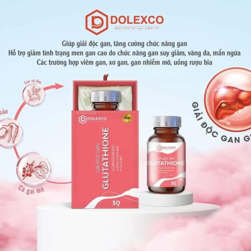 GIẢI ĐỘC GAN GLUTATHIONE