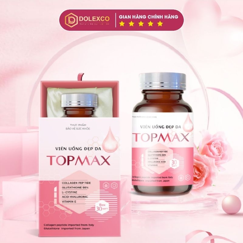 Thành phần chính trong viên uống đẹp da TOPMAX