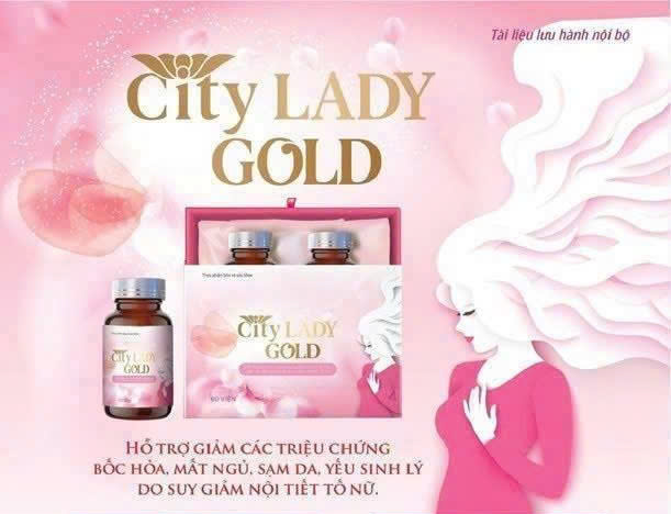 CITY LADY GOLD – Sản phẩm chăm sóc sắc đẹp toàn diện cho phụ nữ hiện đại