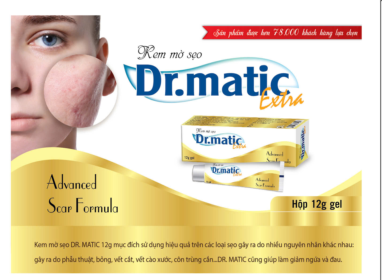 Công dụng của kem mờ sẹo Dr. Matic Extra