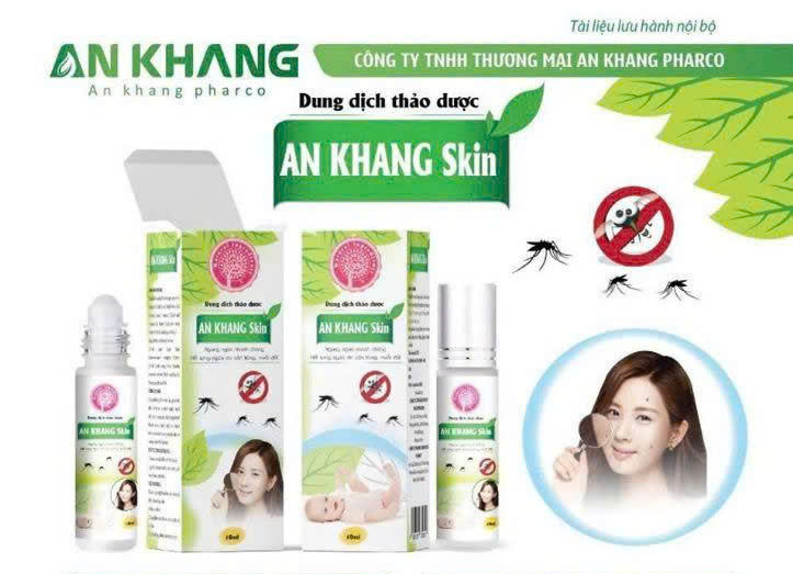 Công dụng của Dung dịch thảo dược AN KHANG Skin